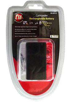 CTA Lithium-Ion Camcorder Batteries
