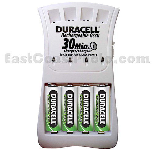 Duracell Minute Charger With Four Aa Mah Nickel Metal Hydride Nimh