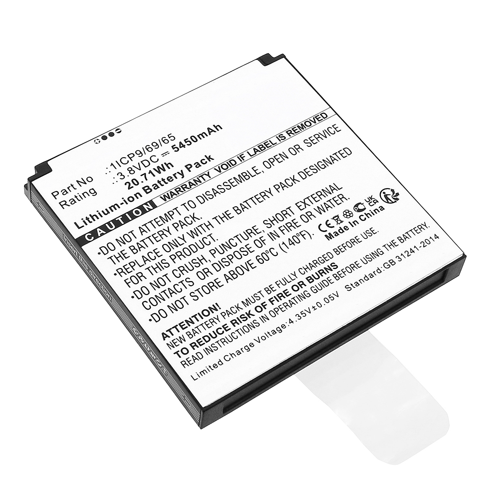 Batteries for ToastCredit Card Reader