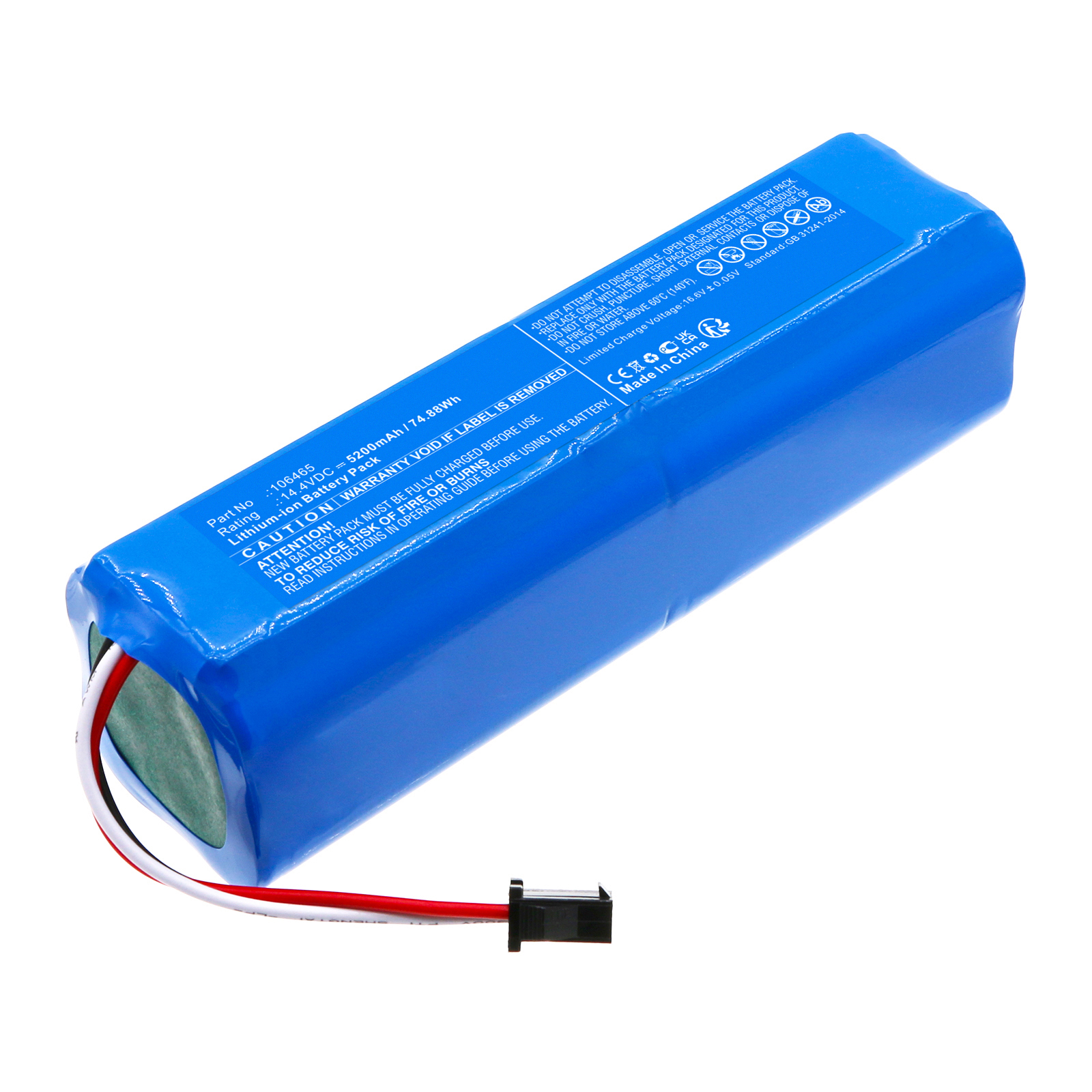 Batteries for ConceptVacuum Cleaner