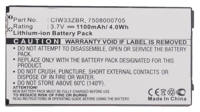 Synergy Digital Battery Compatible With Cisco 7508000705 Cordless Phone Battery - (Li-Ion, 3.7V, 1100 mAh)