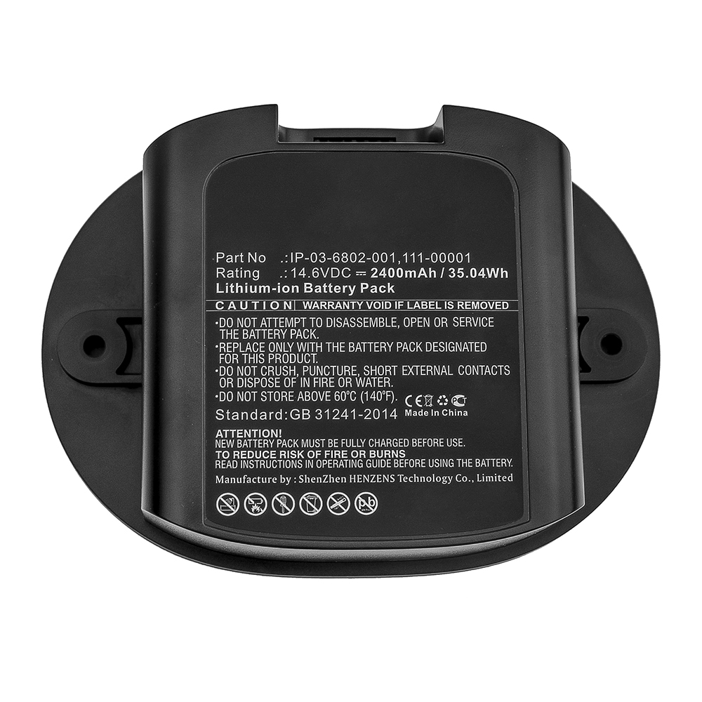 Synergy Digital Speaker Battery, Compatible with Sonos 111-00001 Speaker Battery (Li-ion, 14.6V, 2400mAh)