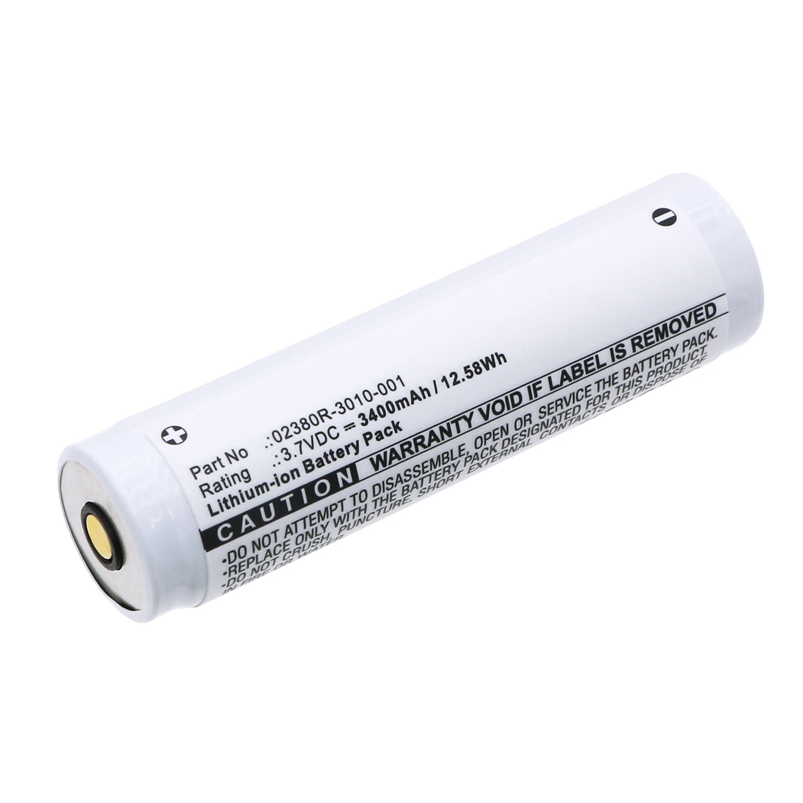 Synergy Digital Flashlight Battery, Compatible with Pelican 02380R-3010-000E Flashlight Battery (Li-ion, 3.7V, 3400mAh)