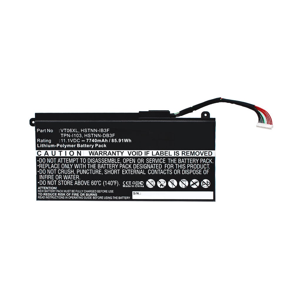 Synergy Digital Laptop Battery, Compatible with HP 657240-151, 657240-171, 657240-251, 657240-271 Laptop Battery (11.1V, Li-Pol, 7740mAh)