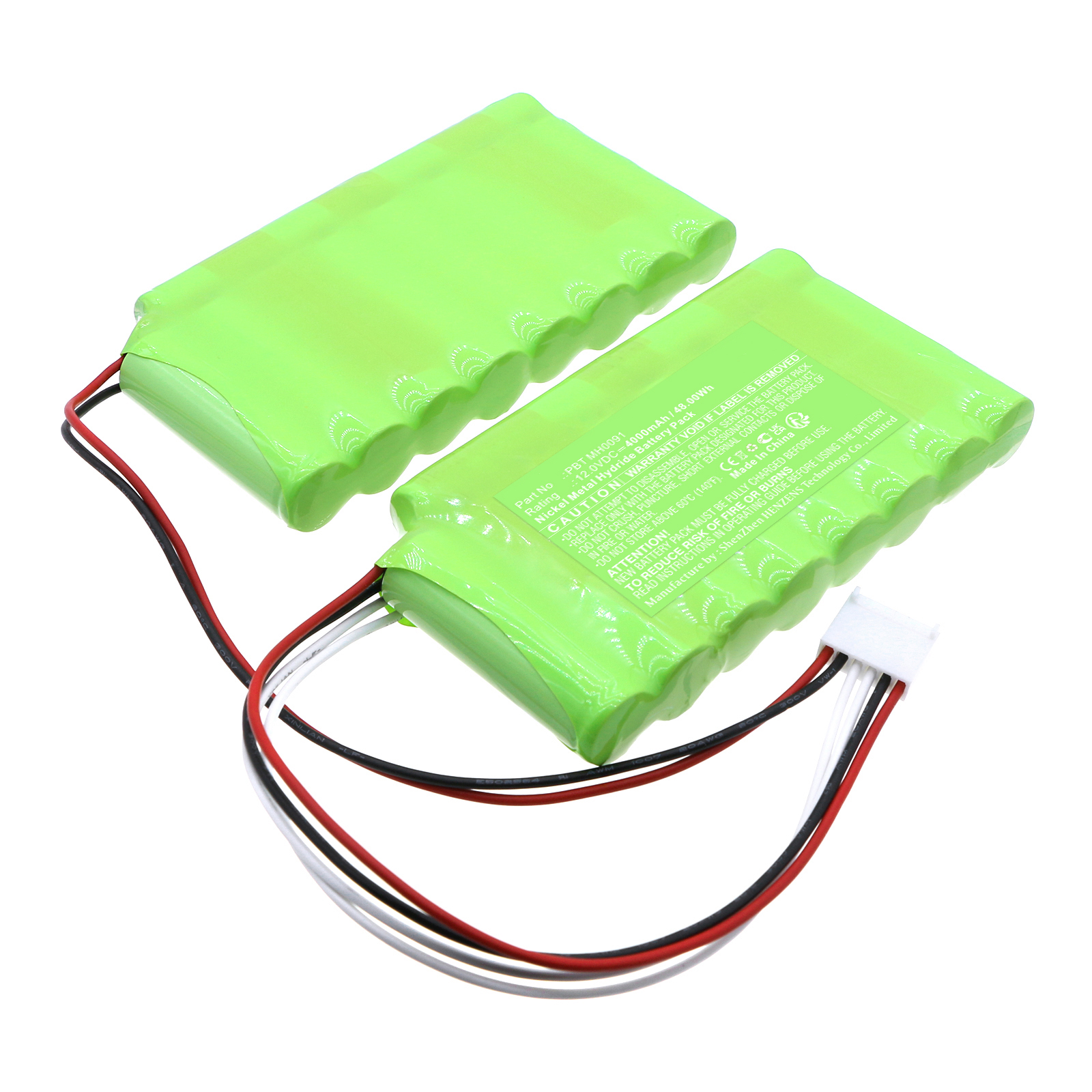 Synergy Digital Medical Battery, Compatible with Globus G1120 Medical Battery (Ni-MH, 12V, 4000mAh)