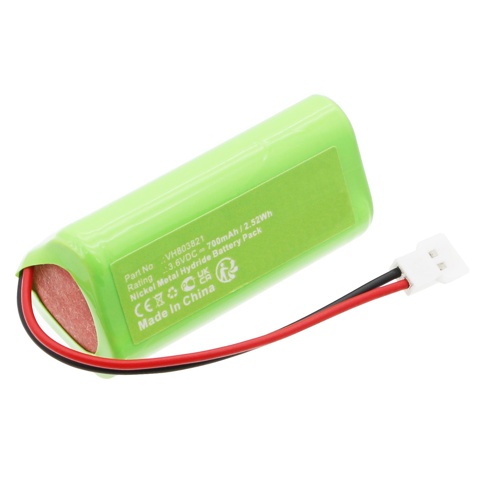 Synergy Digital Medical Battery, Compatible with IONYX VH803821 Medical Battery (Ni-MH, 3.6V, 700mAh)