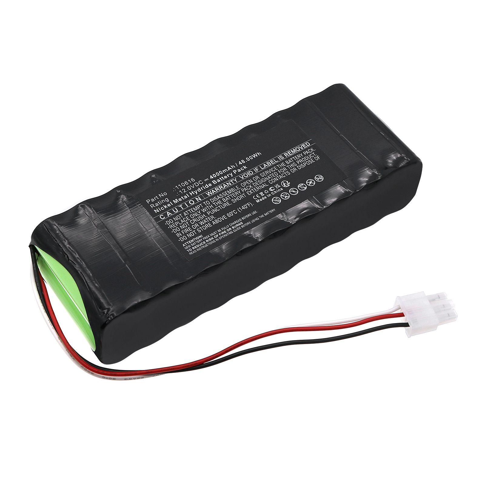 Synergy Digital Medical Battery, Compatible with medicalEconet 110616 Medical Battery (Ni-MH, 12V, 4000mAh)