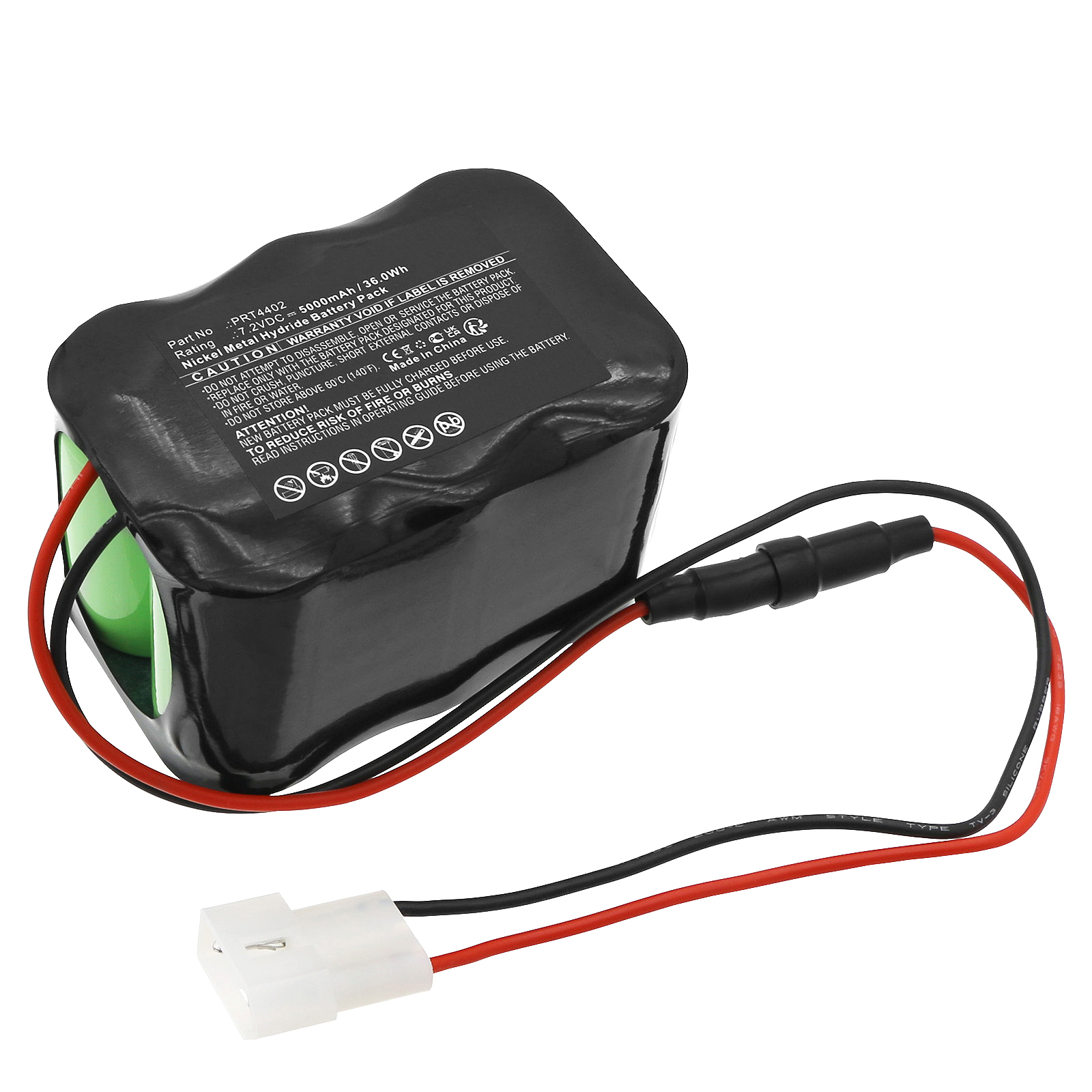 Synergy Digital Medical Battery, Compatible with Biomedical PRT4402 Medical Battery (Ni-MH, 7.2V, 5000mAh)