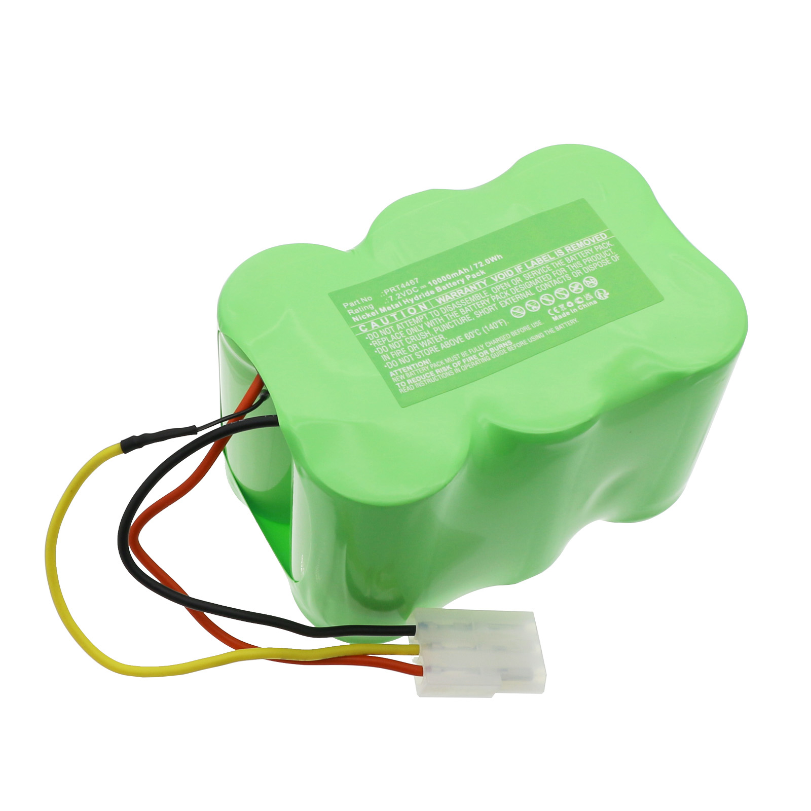 Synergy Digital Medical Battery, Compatible with Biomedical PRT4467 Medical Battery (Ni-MH, 7.2V, 10000mAh)