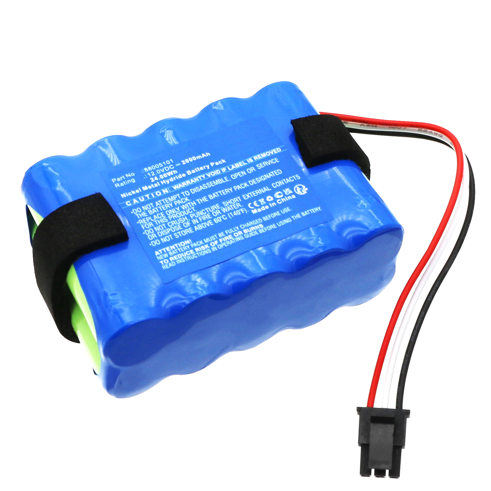 Synergy Digital Medical Battery, Compatible with Laerdal 88005001 Medical Battery (Ni-MH, 12V, 2000mAh)