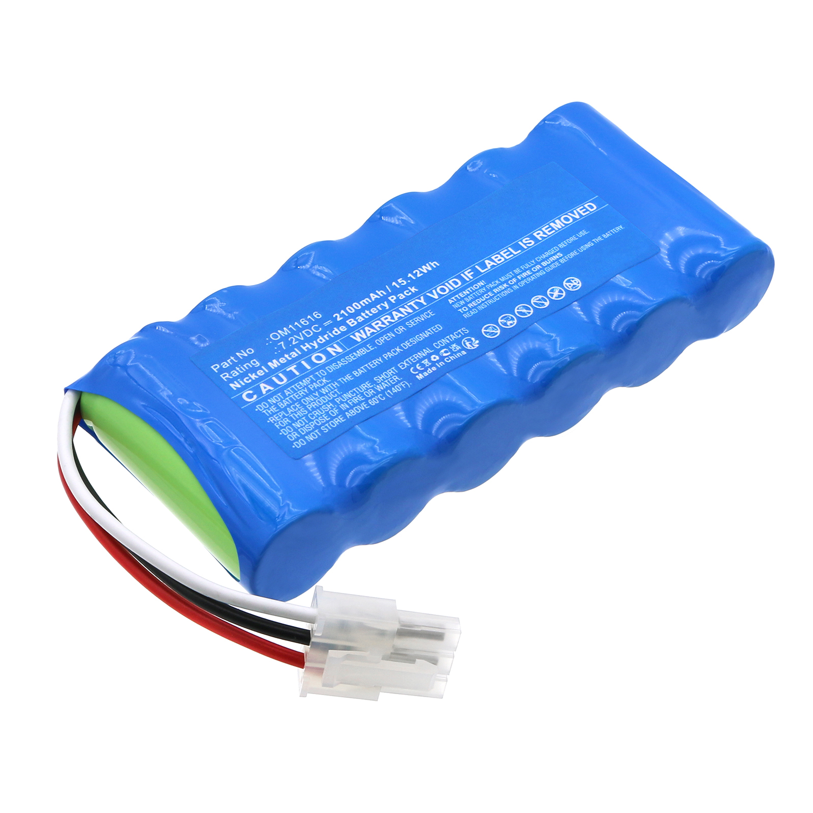 Synergy Digital Medical Battery, Compatible with Viasys Healthcare BT-U029 Medical Battery (Ni-MH, 7.2V, 2100mAh)