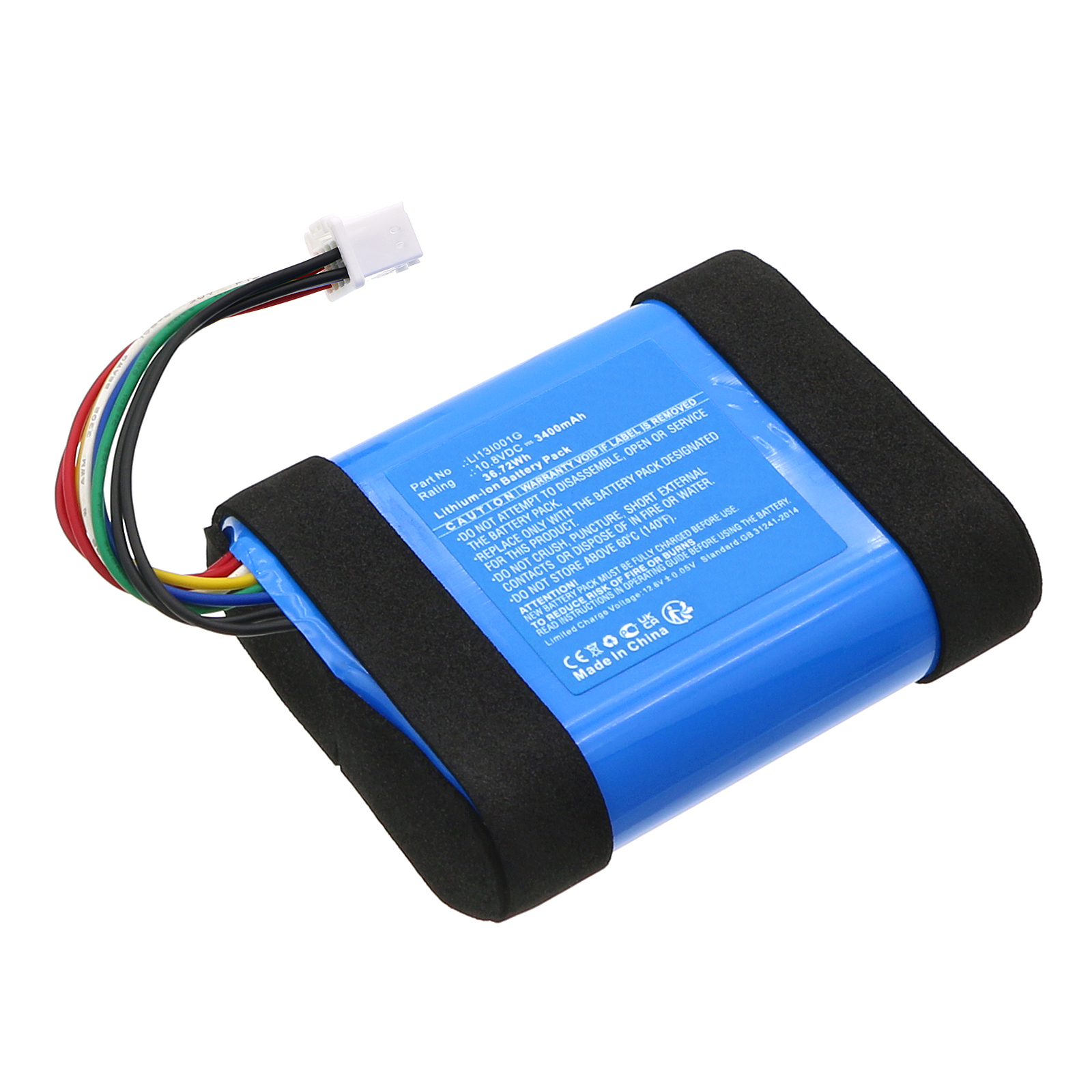 Synergy Digital Medical Battery, Compatible with Mindray LI13I001G Medical Battery (Li-ion, 10.8V, 3400mAh)