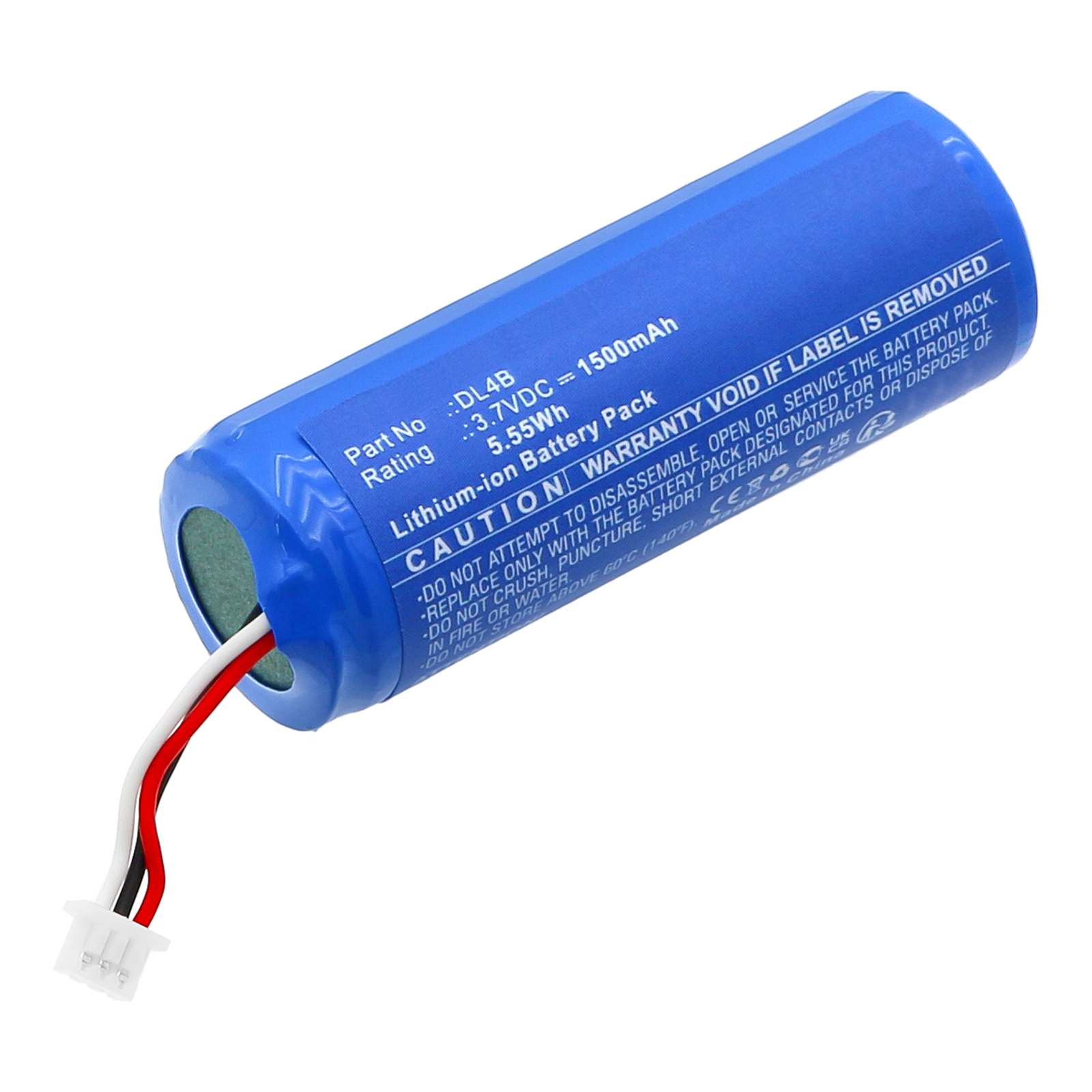 Synergy Digital Medical Battery, Compatible with 3GEN DL4B Medical Battery (Li-ion, 3.7V, 1500mAh)