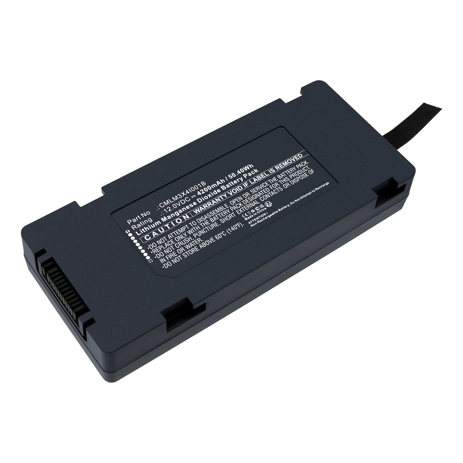 Synergy Digital Medical Battery, Compatible with COMEN CMLM3X4I001B Medical Battery (Li-MnO2, 12V, 4200mAh)