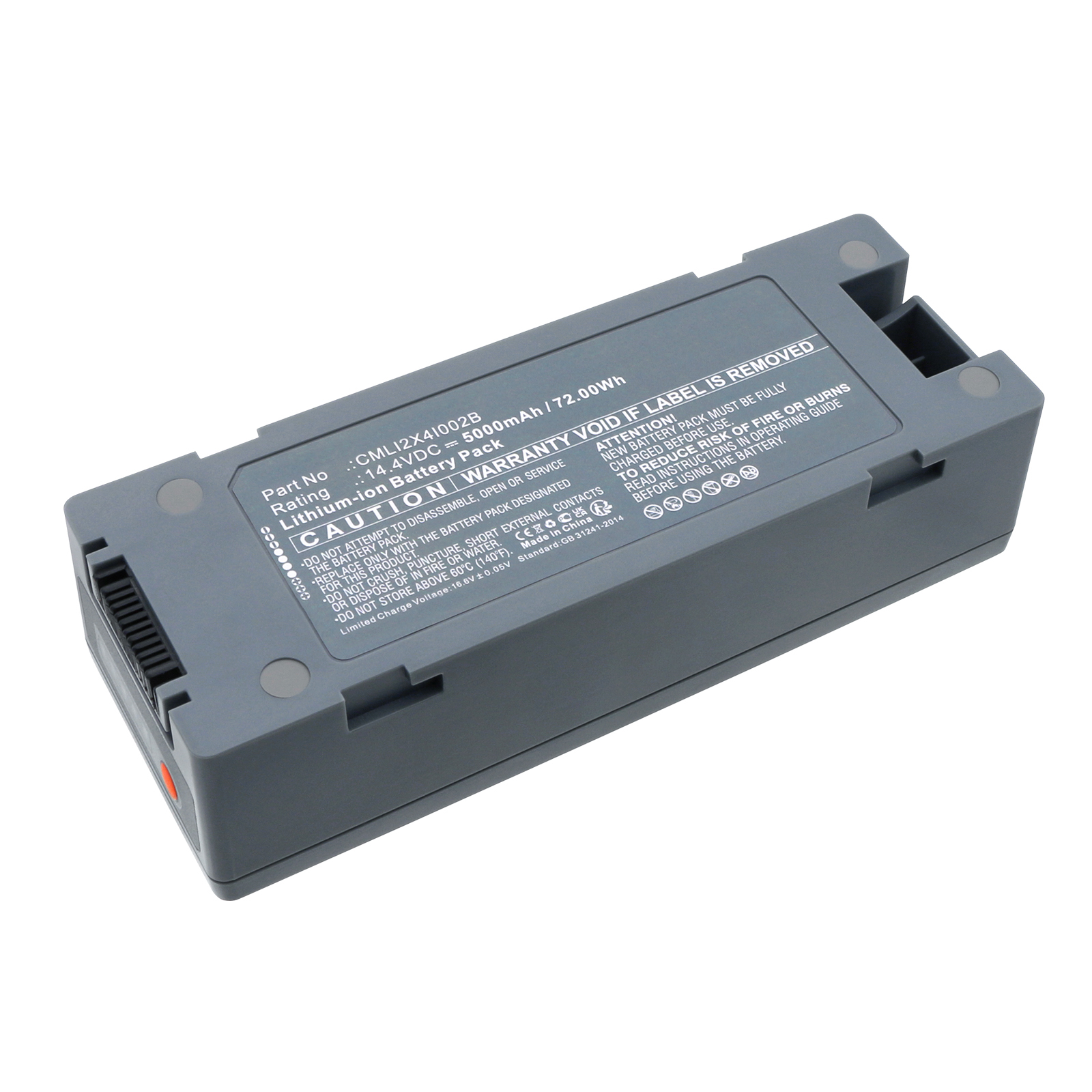 Synergy Digital Medical Battery, Compatible with COMEN CMLI2X4I002B Medical Battery (Li-ion, 14.4V, 5000mAh)