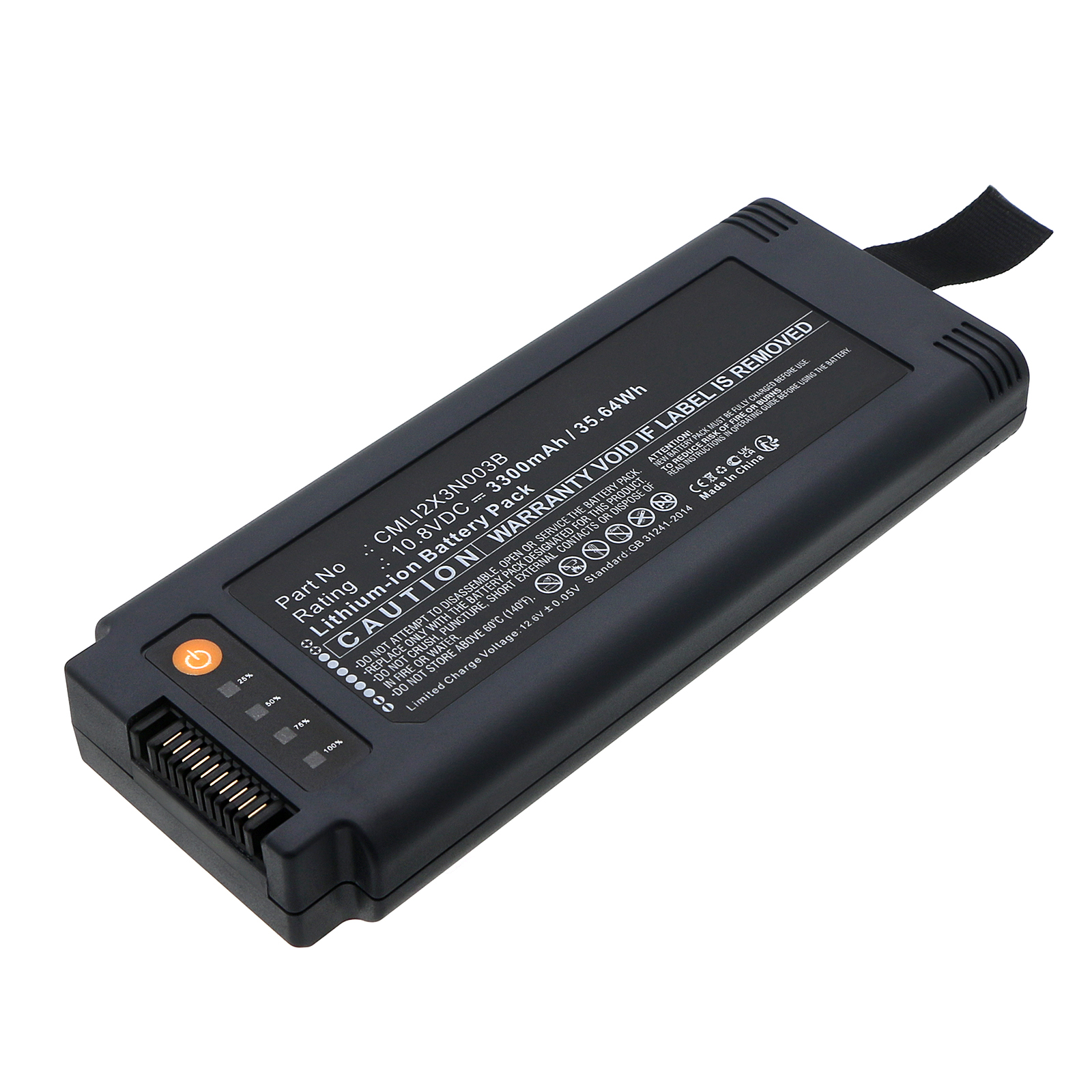 Synergy Digital Medical Battery, Compatible with COMEN CML11X3N004B Medical Battery (Li-ion, 10.8V, 3300mAh)