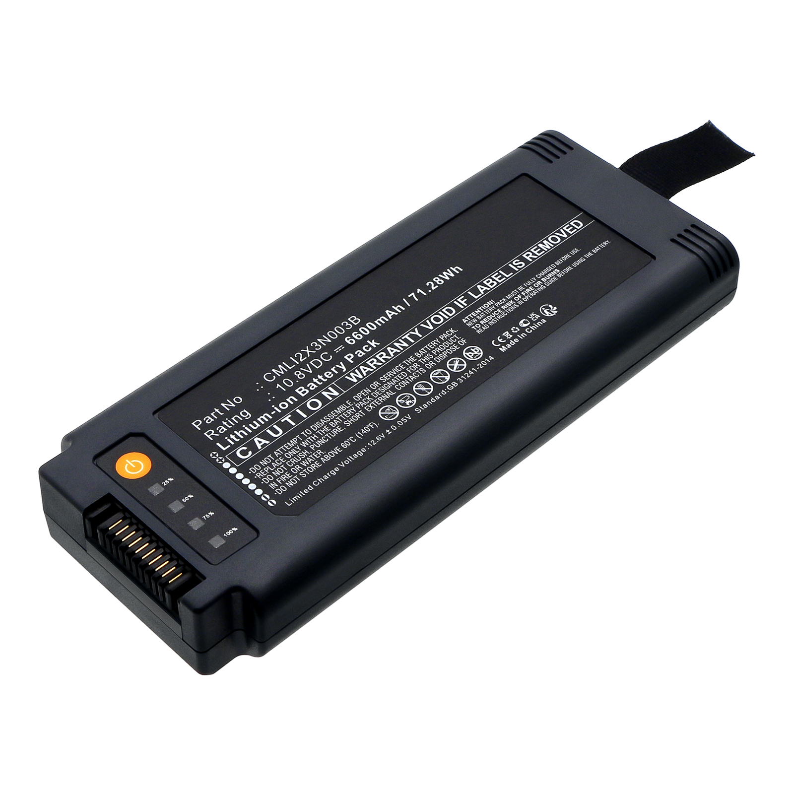 Synergy Digital Medical Battery, Compatible with COMEN CML11X3N004B Medical Battery (Li-ion, 10.8V, 6600mAh)