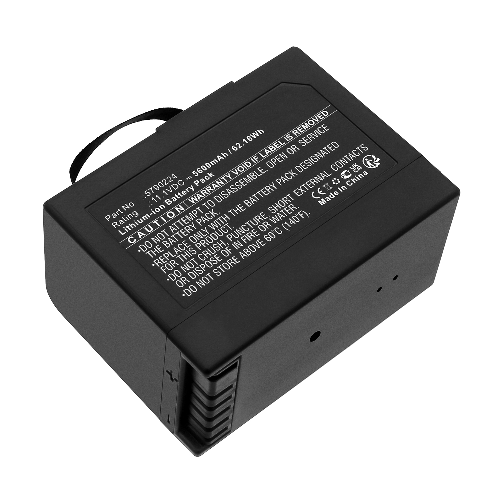 Synergy Digital Medical Battery, Compatible with Drager SE301151 Medical Battery (Li-ion, 11.1V, 5600mAh)