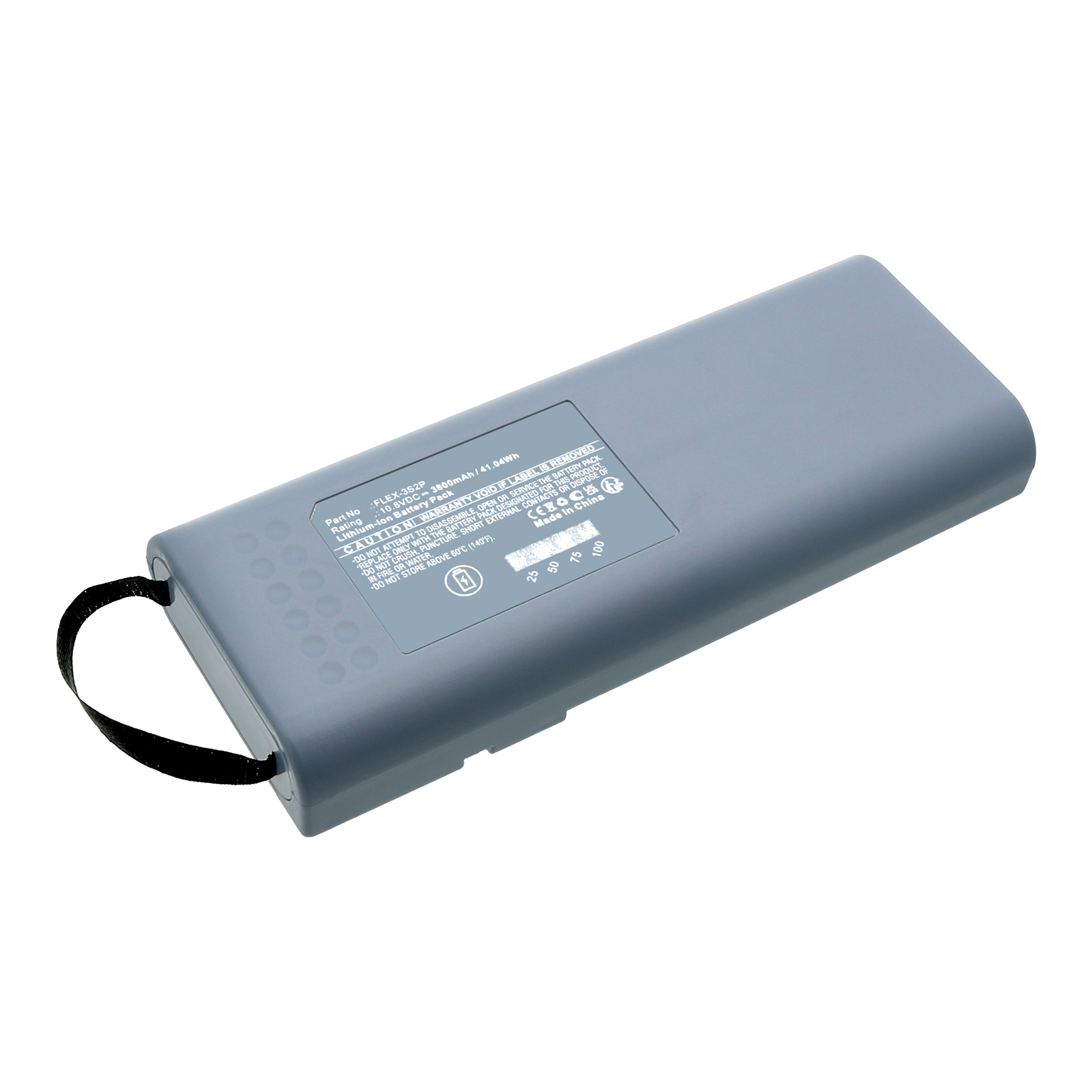 Synergy Digital Medical Battery, Compatible with GE FLEX-3S2P Medical Battery (Li-ion, 10.8V, 3800mAh)