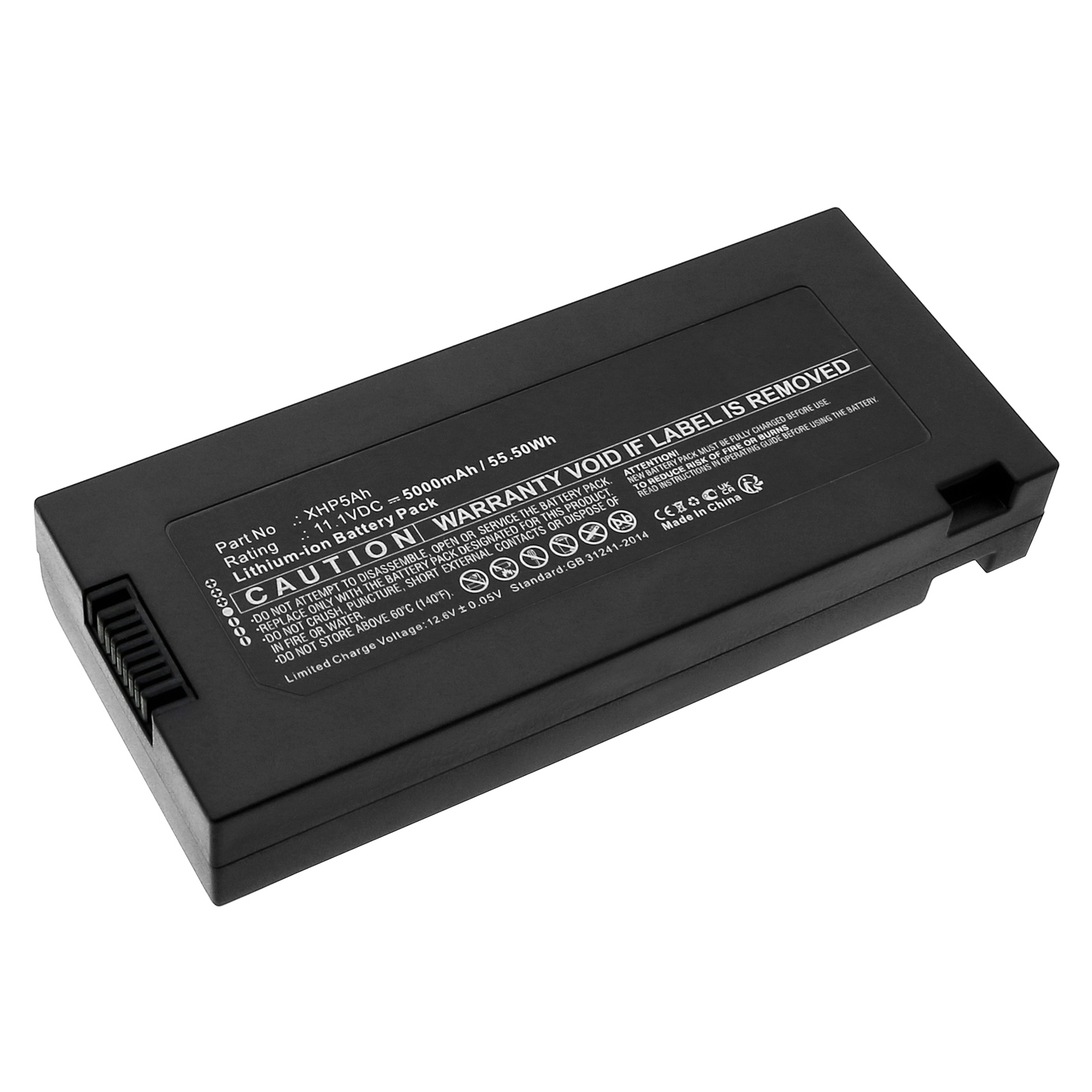 Synergy Digital Medical Battery, Compatible with Infinum XHP5Ah Medical Battery (Li-ion, 11.1V, 5000mAh)