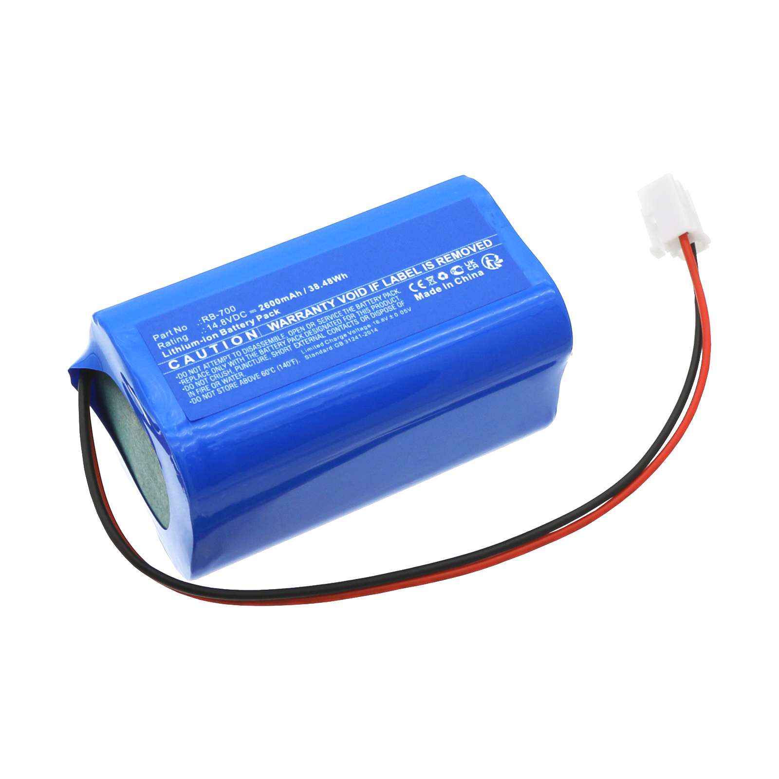 Synergy Digital Medical Battery, Compatible with Ronbo RB-700 Medical Battery (Li-ion, 14.8V, 2600mAh)