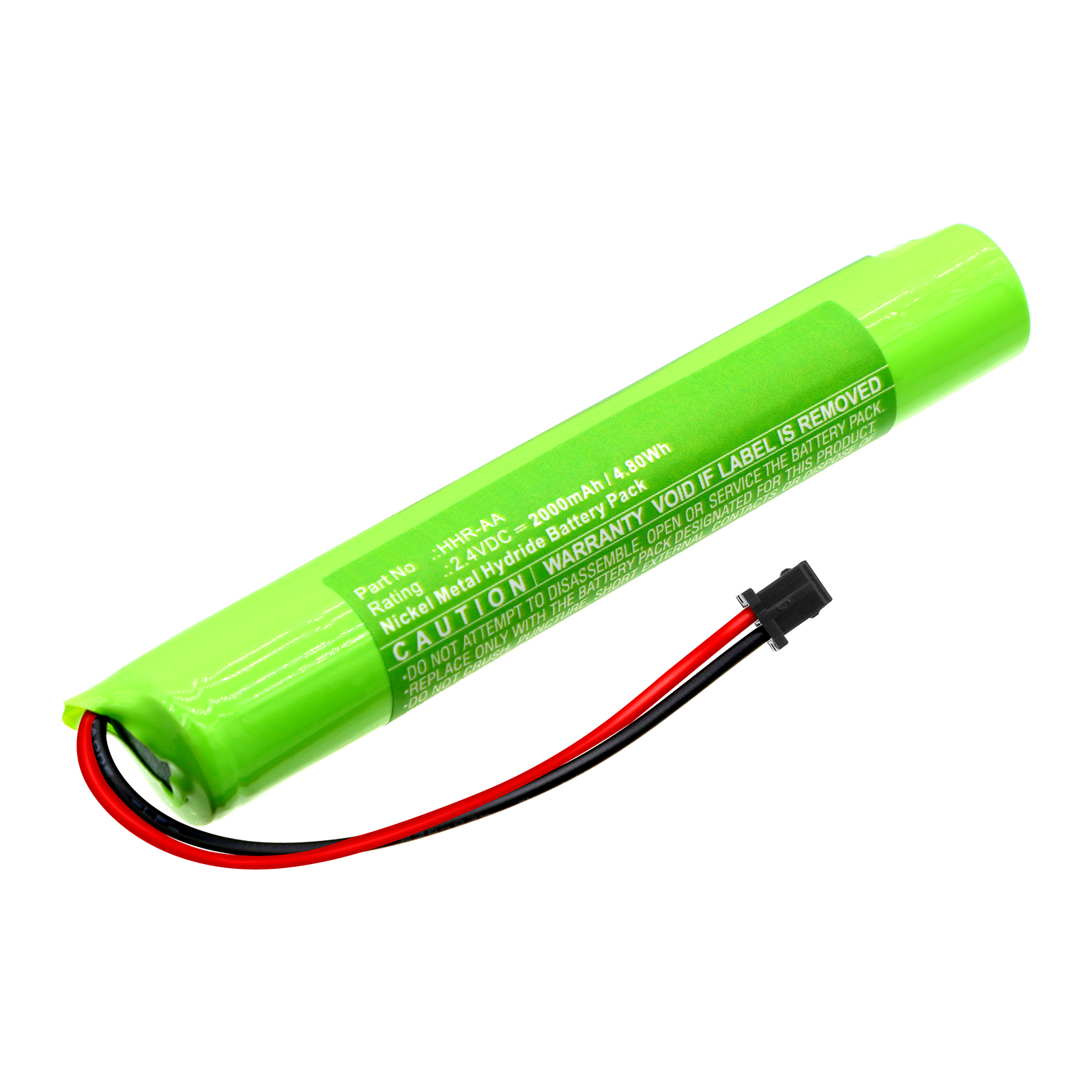 Synergy Digital Equipment Battery, Compatible with TOHNICHI HHR-AA Equipment Battery (Ni-MH, 2.4V, 2000mAh)