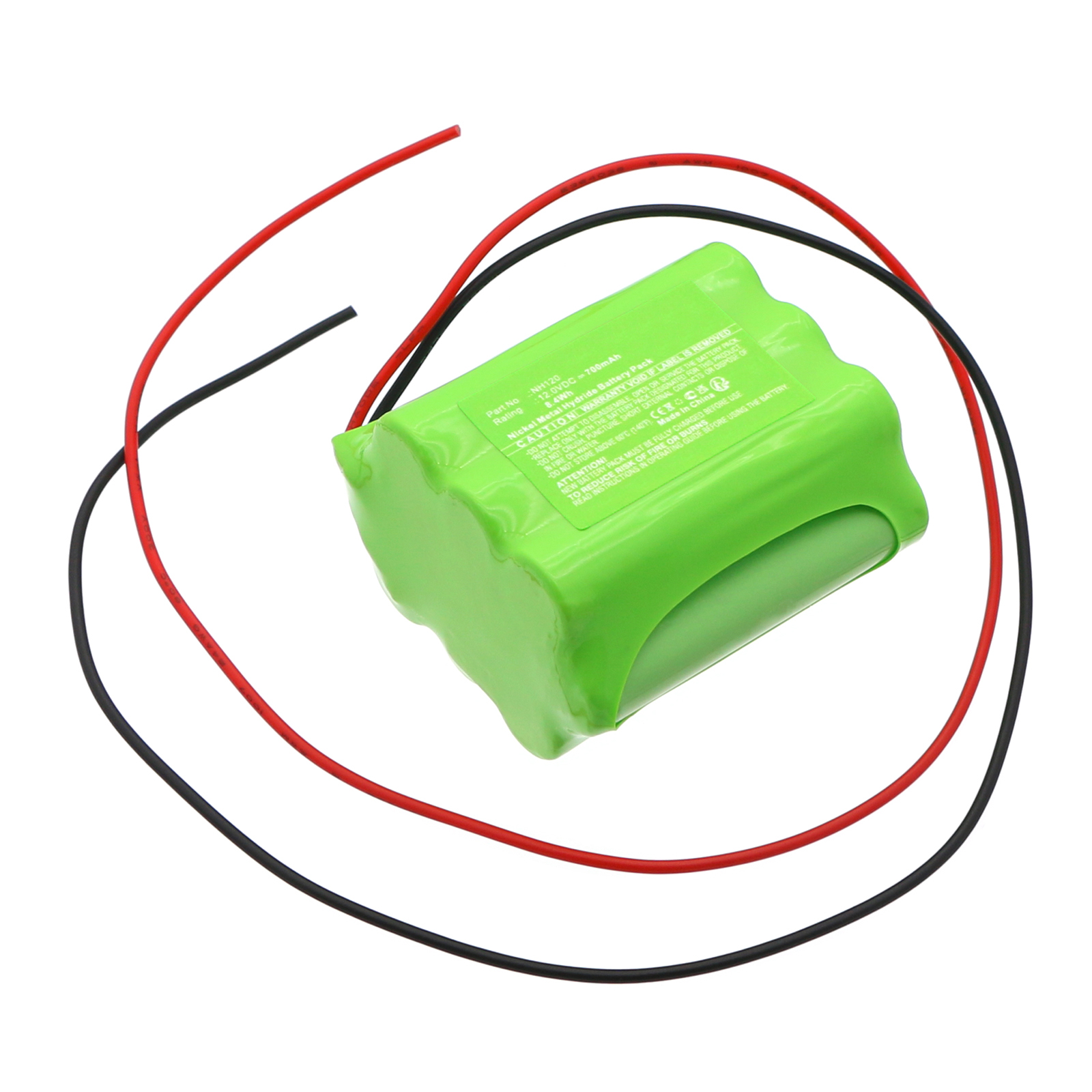 Synergy Digital Emergency Lighting Battery, Compatible with RP-Technik NH120 Emergency Lighting Battery (Ni-MH, 12V, 700mAh)