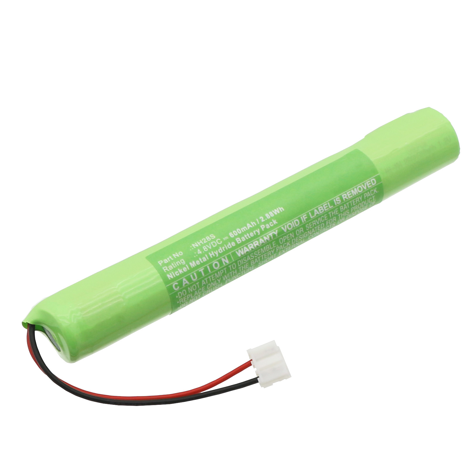 Synergy Digital Emergency Lighting Battery, Compatible with RP-Technik NH28S Emergency Lighting Battery (Ni-MH, 4.8V, 600mAh)