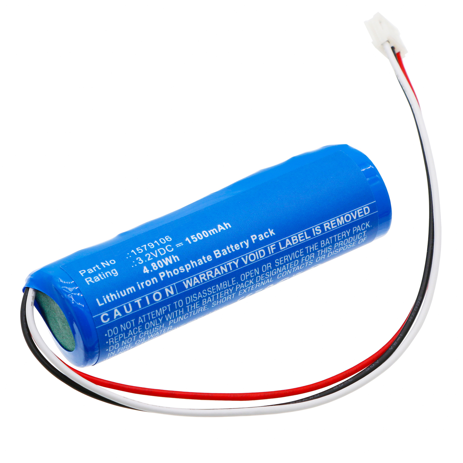 Synergy Digital Emergency Lighting Battery, Compatible with ESYLUX 1579106 Emergency Lighting Battery (LiFePO4, 3.2V, 1500mAh)