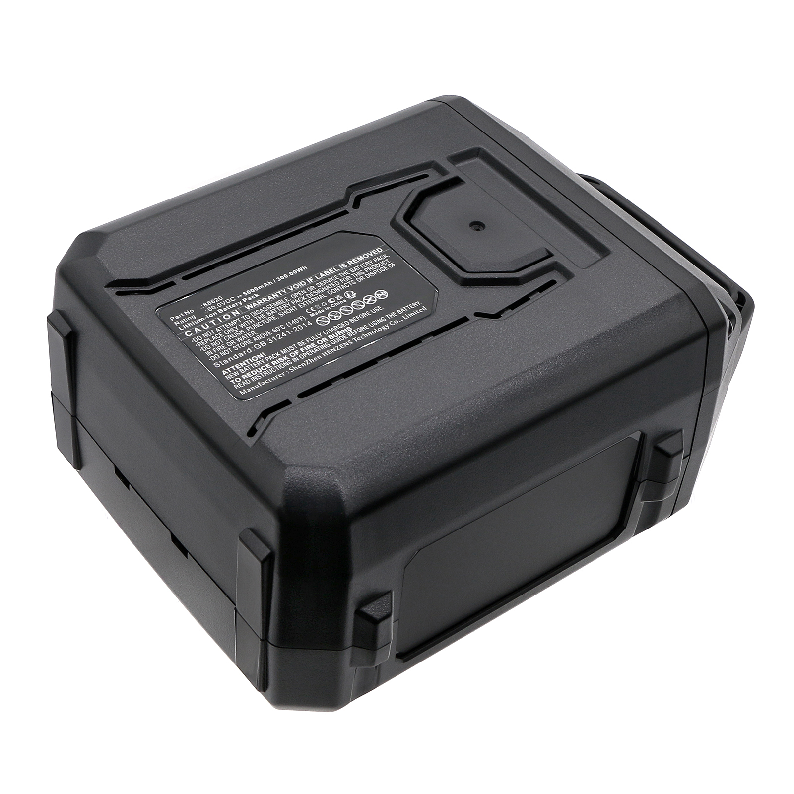 Synergy Digital Lawn Mower Battery, Compatible with TORO 88620 Lawn Mower Battery (Li-ion, 60V, 5000mAh)