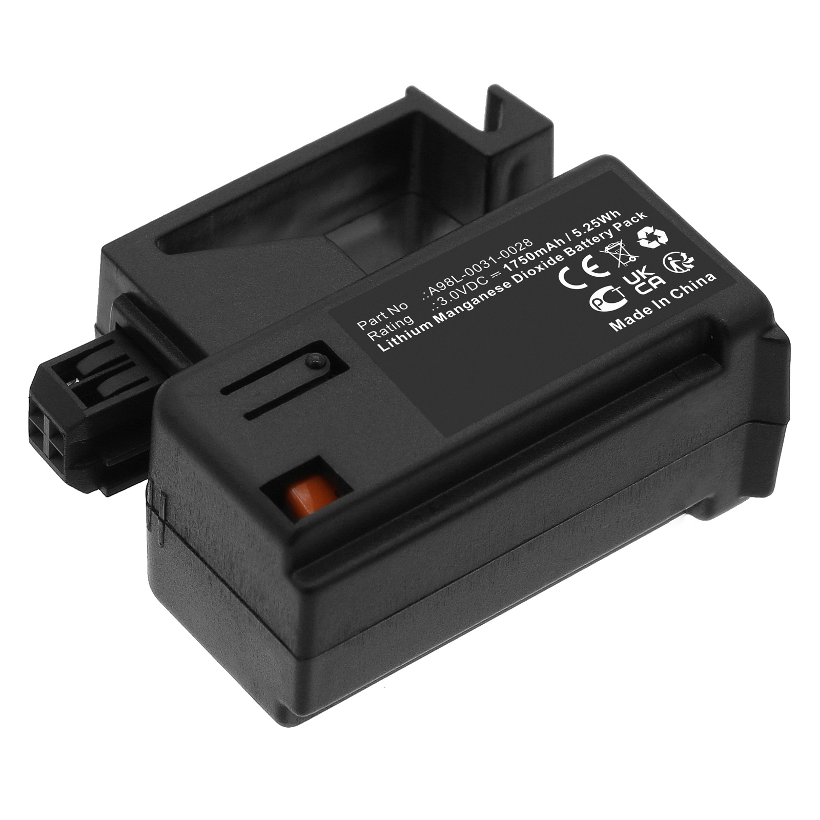 Synergy Digital PLC Battery, Compatible with FANUC A02B-0323-K102 PLC Battery (Li-MnO2, 3V, 1750mAh)