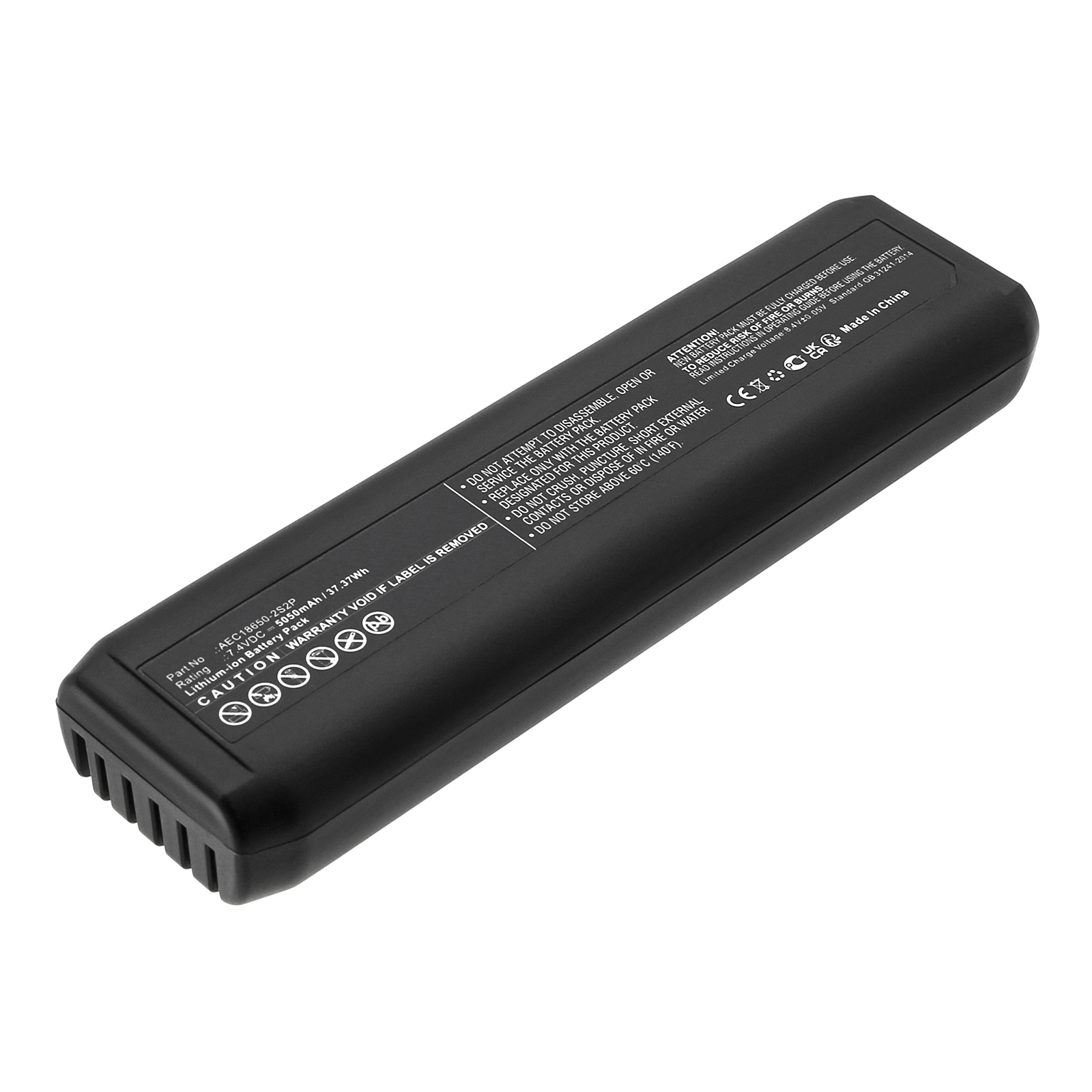 Synergy Digital Communication Battery, Compatible with Konftel Li18S Communication Battery (Li-ion, 7.4V, 5050mAh)