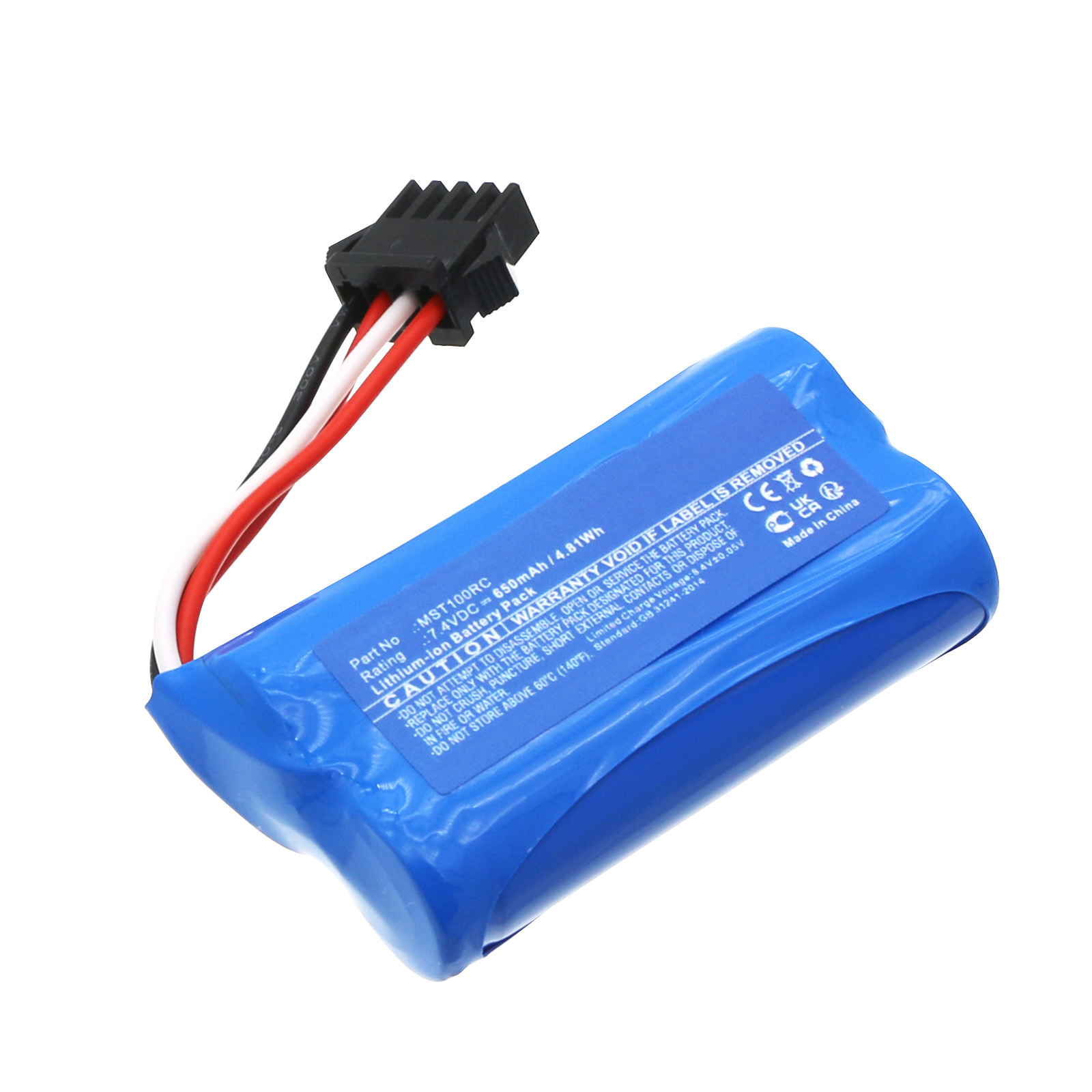 Synergy Digital Cars Battery, Compatible with Monster Truck Cars Battery (Li-ion, 7.4V, 650mAh)