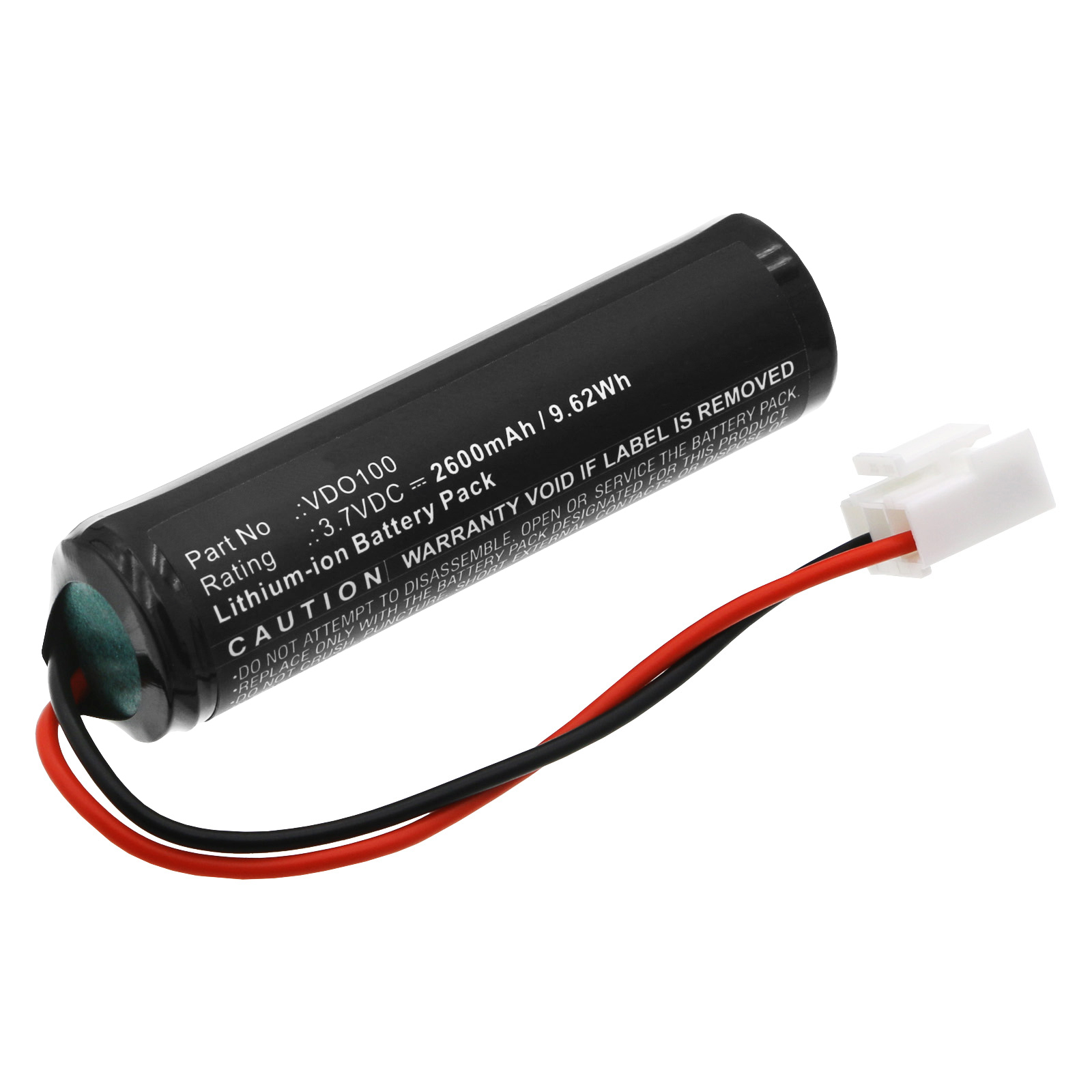 Synergy Digital Diagnostic Scanner Battery, Compatible with VDO VDO100 Diagnostic Scanner Battery (Li-ion, 3.7V, 2600mAh)