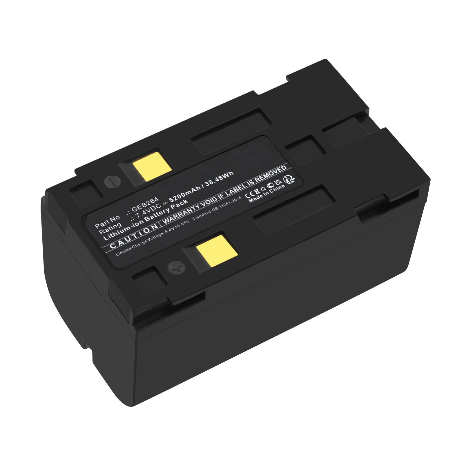 Synergy Digital Equipment Battery, Compatible with Leica GEB264 Equipment Battery (Li-ion, 7.4V, 5200mAh)