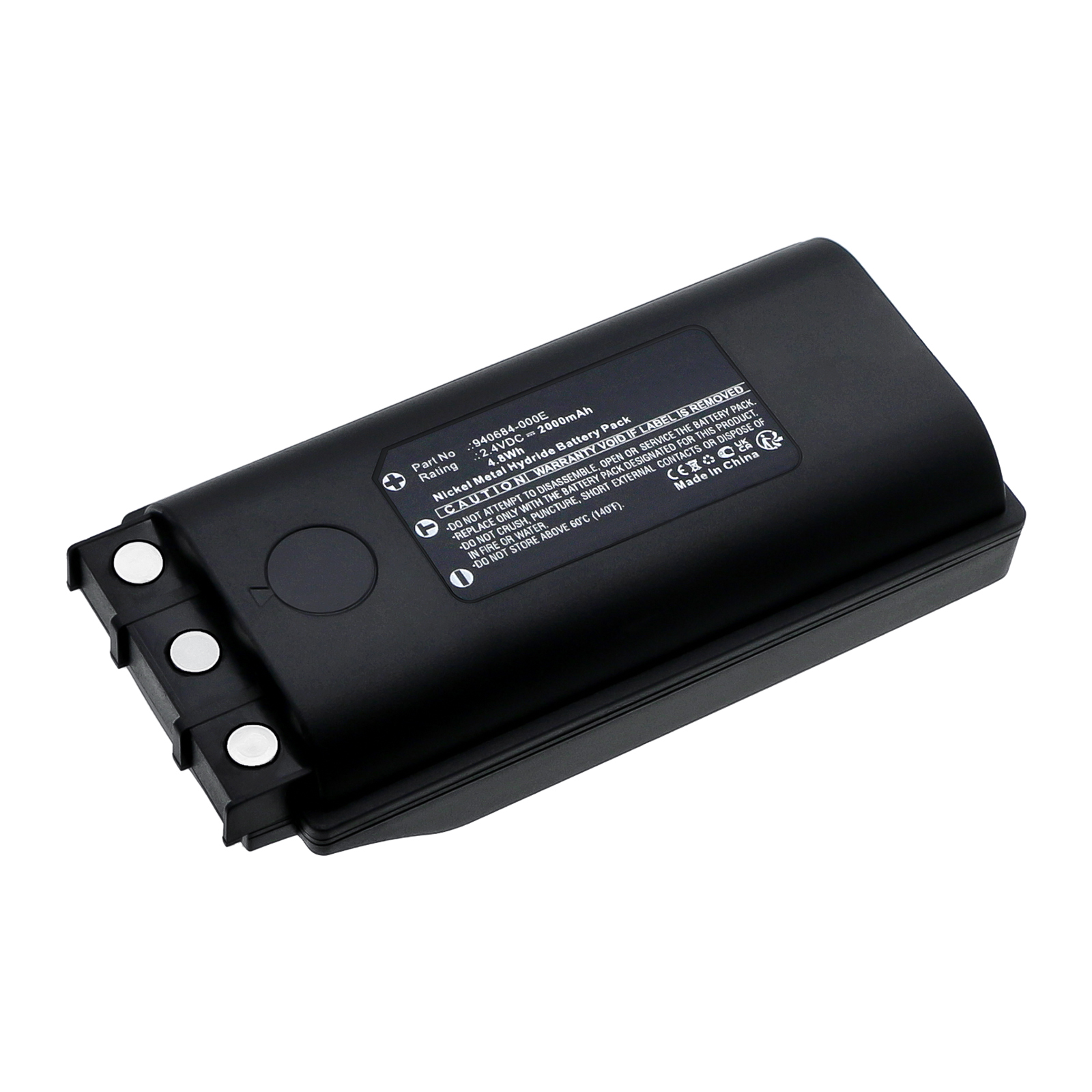 Synergy Digital Remote Control Battery, Compatible with Akerstroms 170.2151 Remote Control Battery (Ni-MH, 2.4V, 2000mAh)