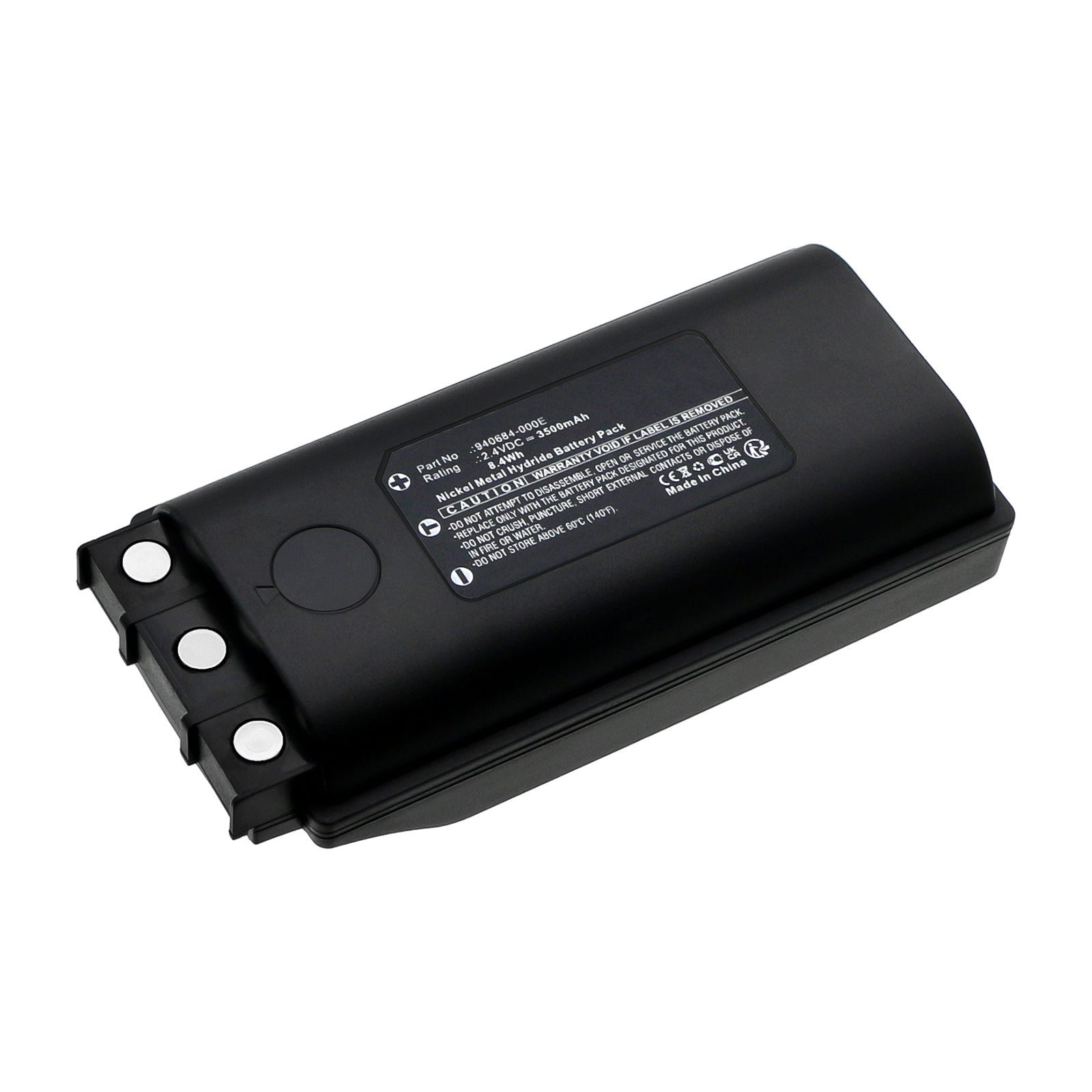 Synergy Digital Remote Control Battery, Compatible with Akerstroms 170.2151 Remote Control Battery (Ni-MH, 2.4V, 3500mAh)