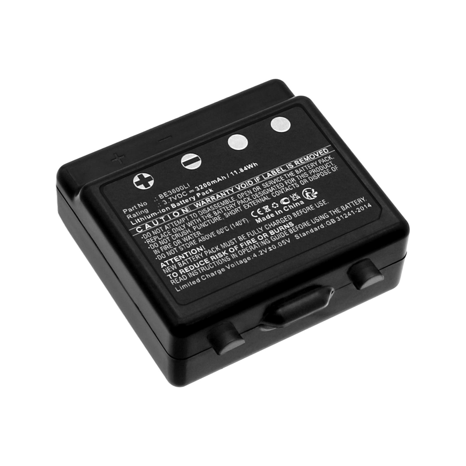 Synergy Digital Remote Control Battery, Compatible with IMET AS106 Remote Control Battery (Li-ion, 3.7V, 3200mAh)