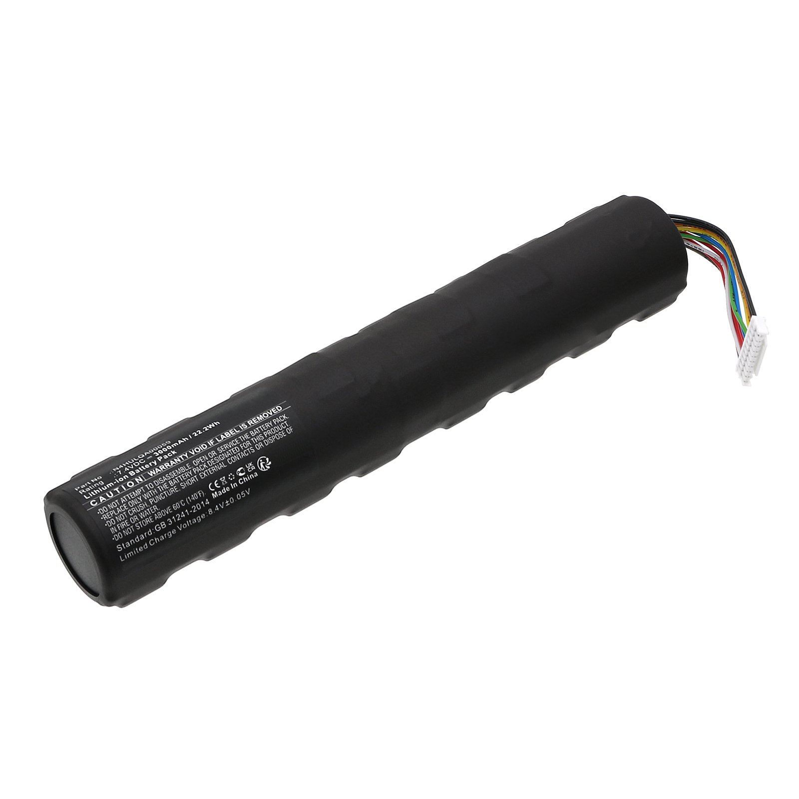 Synergy Digital Tablet Battery, Compatible with Panasonic N4HULQA00059 Tablet Battery (Li-ion, 7.4V, 3000mAh)