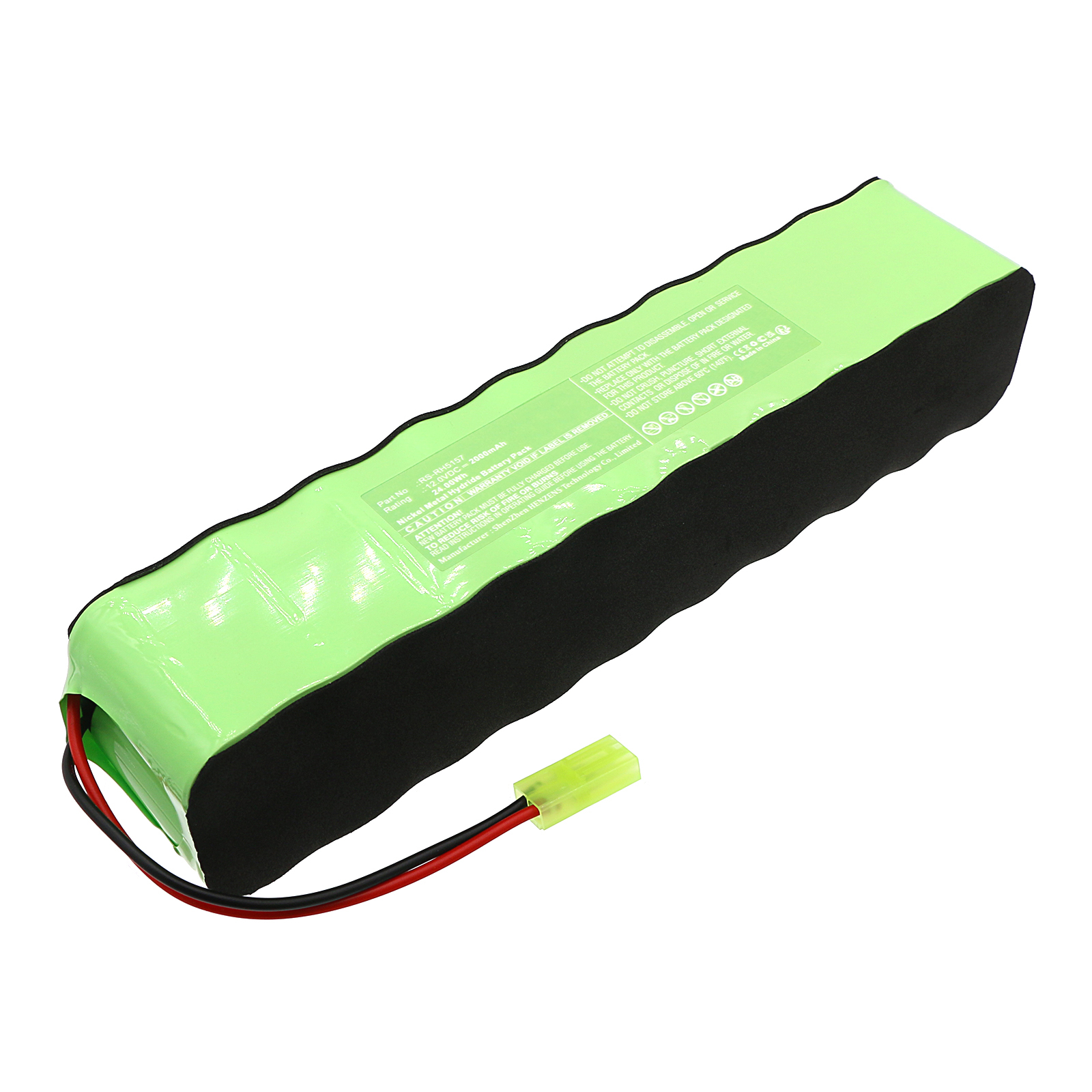 Synergy Digital Vacuum Cleaner Battery, Compatible with Rowenta RS-RH5157 Vacuum Cleaner Battery (Ni-MH, 12V, 2000mAh)