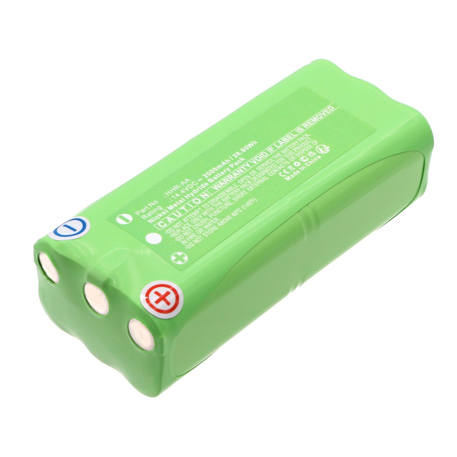 Synergy Digital Vacuum Cleaner Battery, Compatible with Whirlpool HHR-AA Vacuum Cleaner Battery (Ni-MH, 14.4V, 2000mAh)