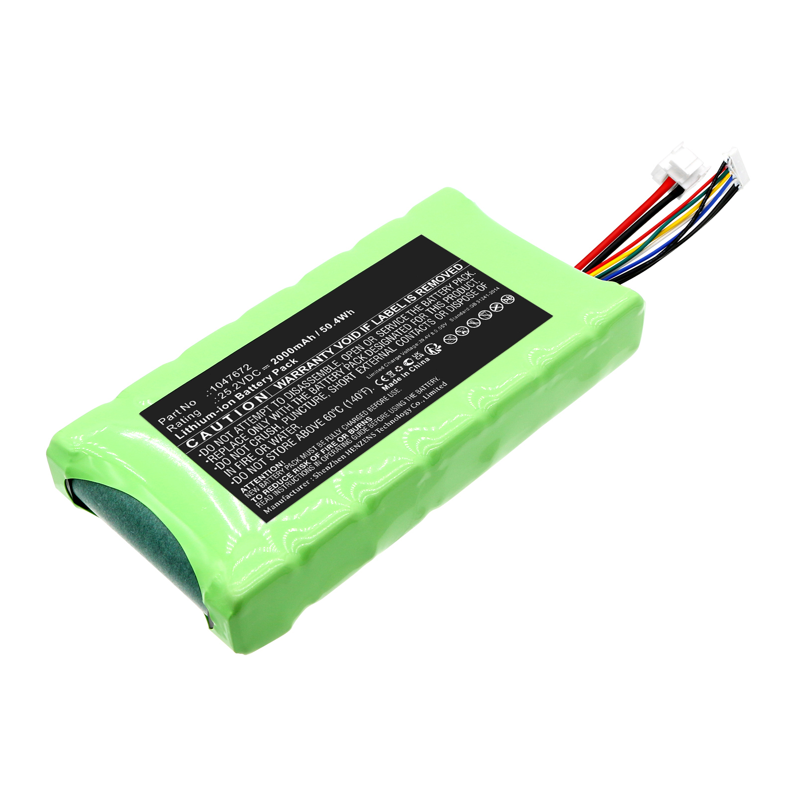 Synergy Digital Vacuum Cleaner Battery, Compatible with AMICA 1047672 Vacuum Cleaner Battery (Li-ion, 25.2V, 2000mAh)