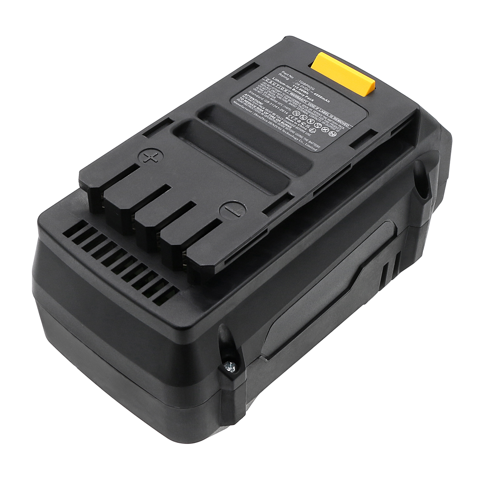 Synergy Digital Vacuum Cleaner Battery, Compatible with TECCPO TDBP02G Vacuum Cleaner Battery (Li-ion, 28V, 4000mAh)