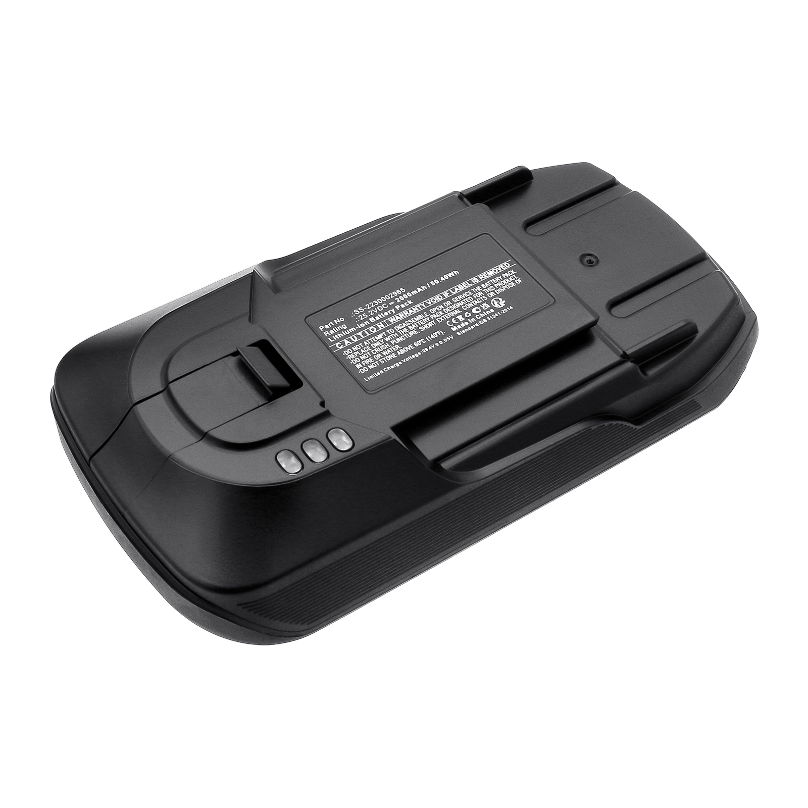 Synergy Digital Vacuum Cleaner Battery, Compatible with Rowenta SS-2230002965 Vacuum Cleaner Battery (Li-ion, 25.2V, 2000mAh)